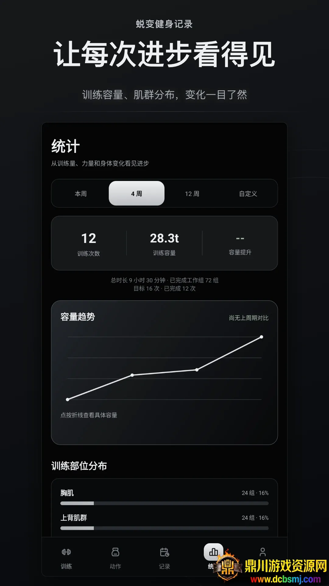 蜕变健身记录软件(健身记录软件) 蜕变健身记录软件(健身记录软件)
